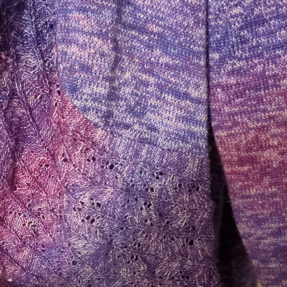 Catherines Multicolor Knit Cardigan - Picture 3 of 5
